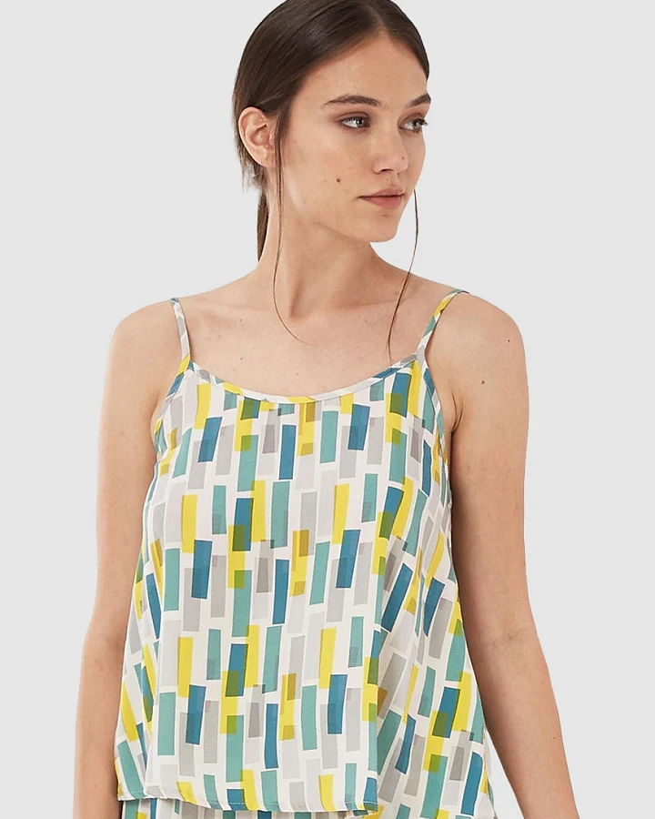Women's Allover Printed Top