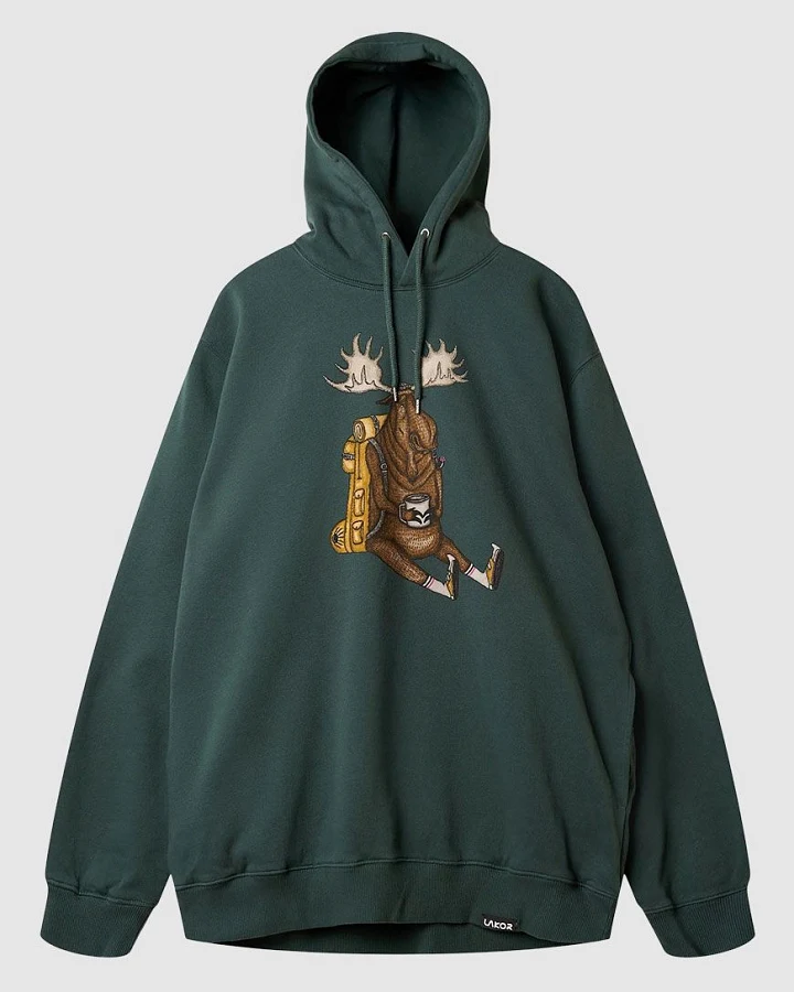 Snooze Moose Hoodie