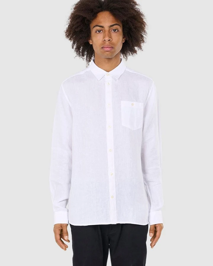 Custom Fit Linen Shirt