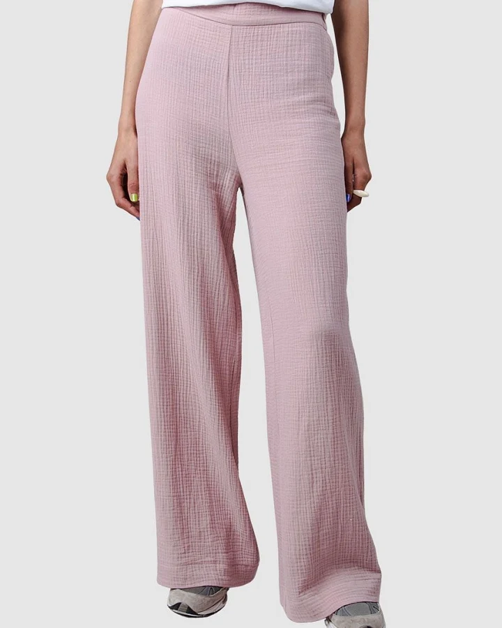 Bubble Wide Leg Pants