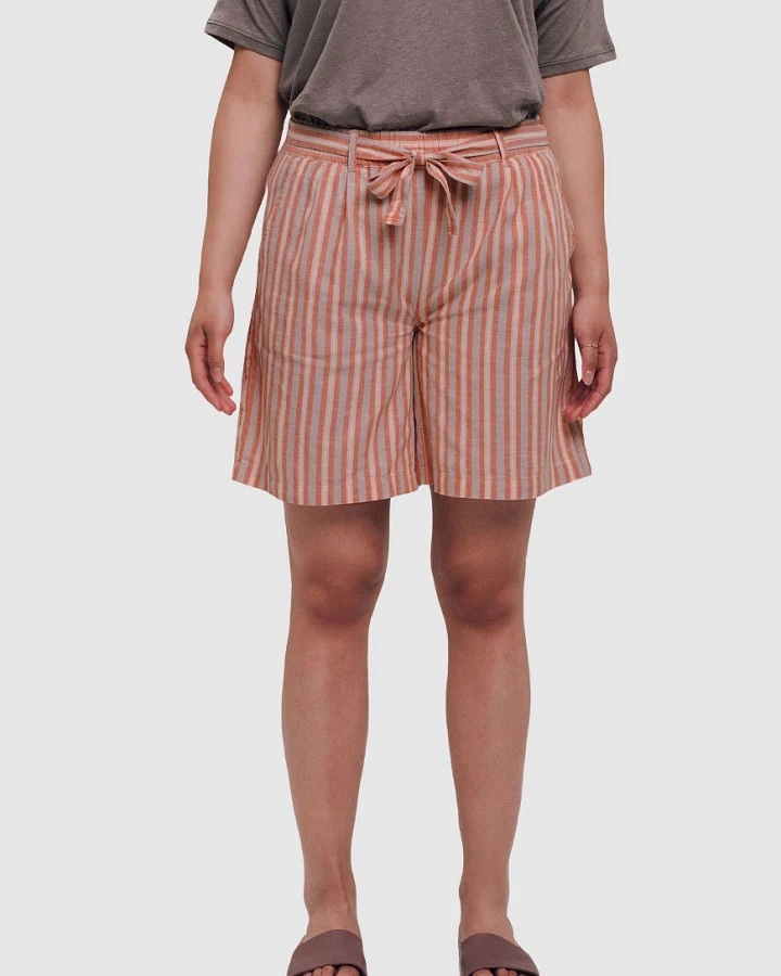 Linen Shorts Stripes