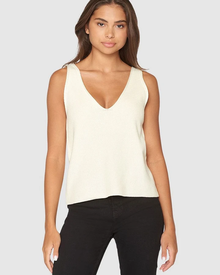 Regular Cotton Racking Stich Top