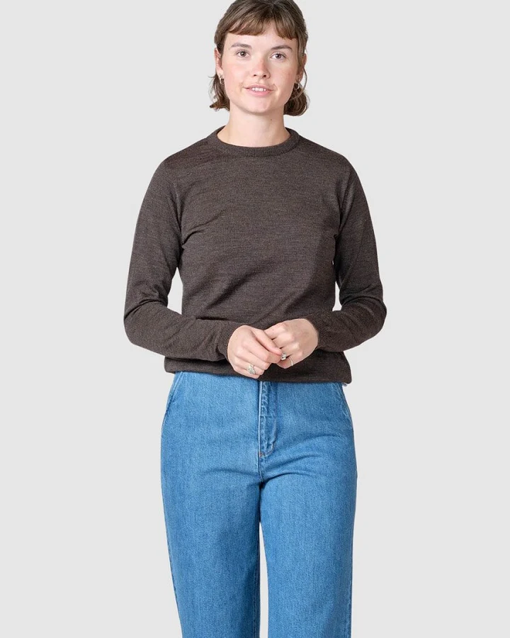Womens Basic Merino Knit