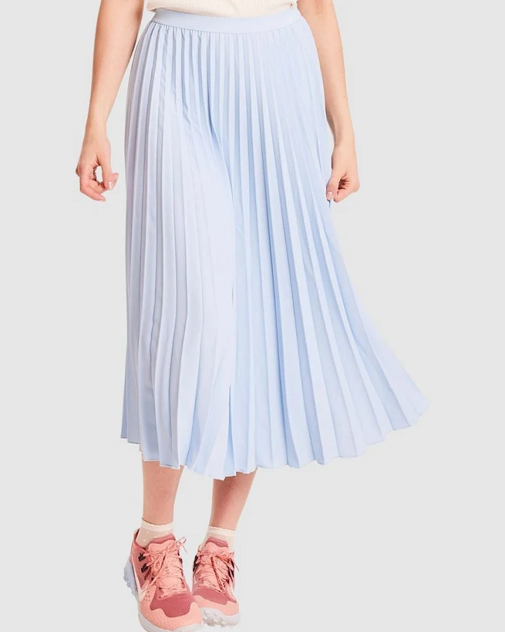 Daffodil Pleated Midi Skirt