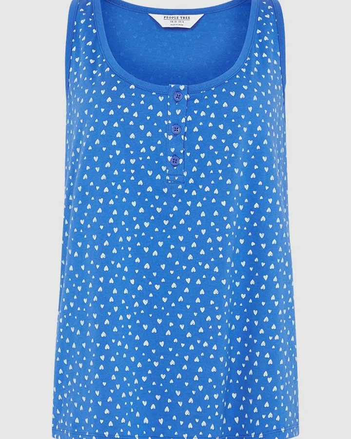 Hearts Pyjama Vest