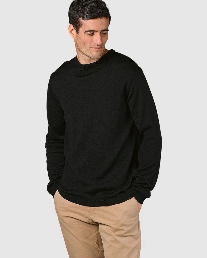 Mens Basic Merino Knit