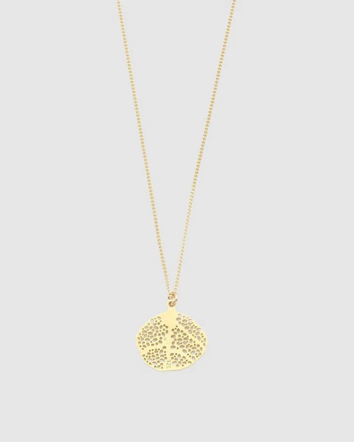 Kette Small Coral Leaf