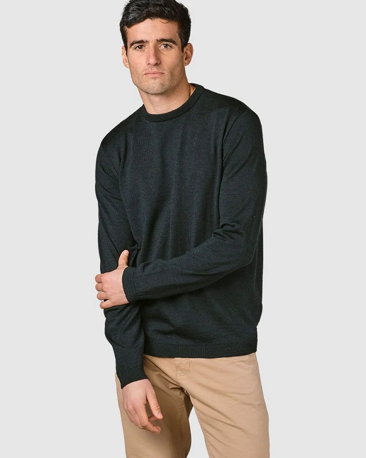 Mens Basic Merino Knit