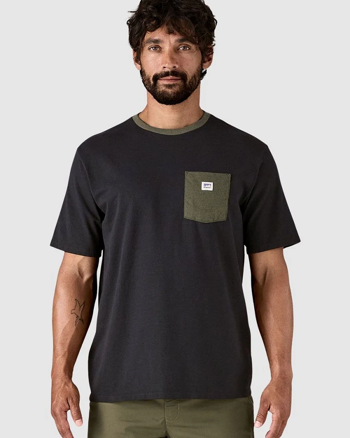 M's Shop Sticker Pocket Responsibili-Tee