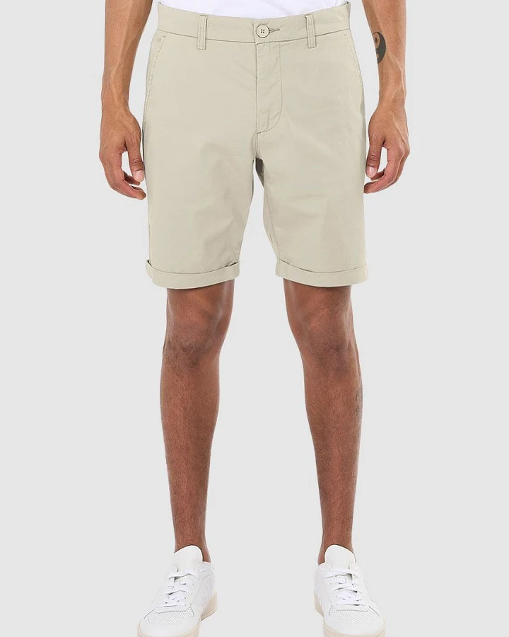 Regular Chino Poplin Shorts