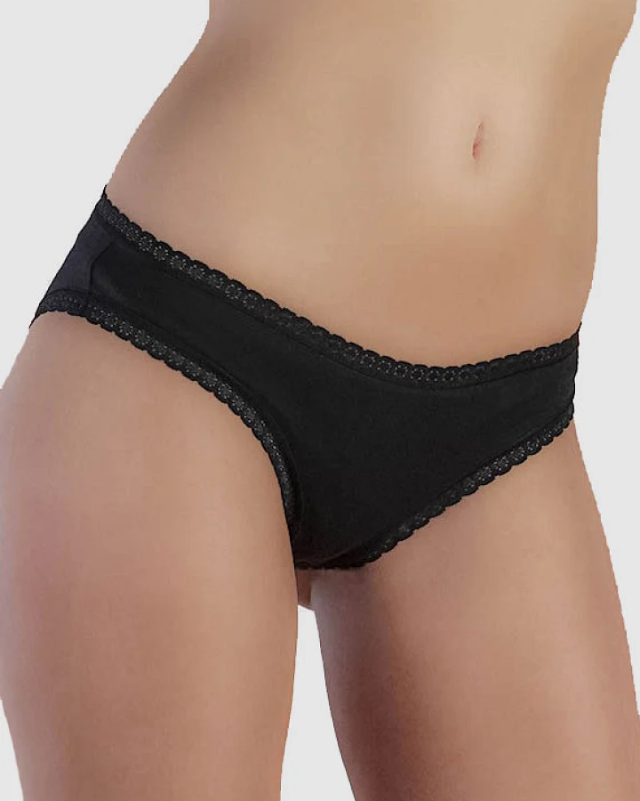 Damenslip mit Spitze
