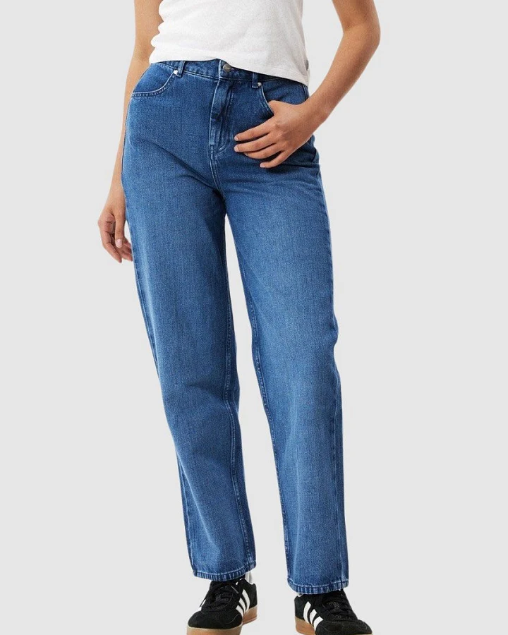 Shelby Hemp Denim Wide Leg Jeans
