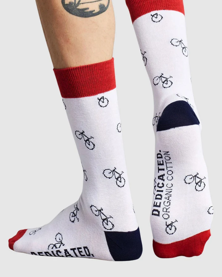 Socks Sigtuna Bike Pattern