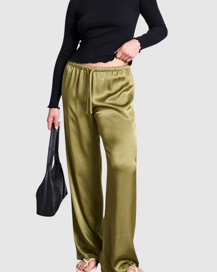 Loose Silky Pants Fris