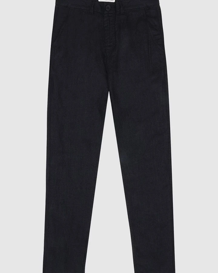 Produktseite: Calla Tapered Mid-Rise Linen Pants