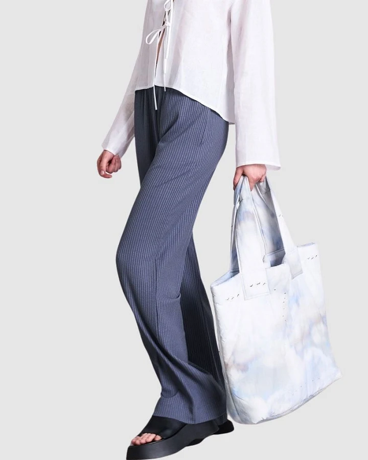 Lyocell Rib Pants Smilla