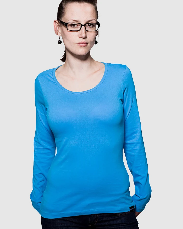 Basic Longsleeve Blau