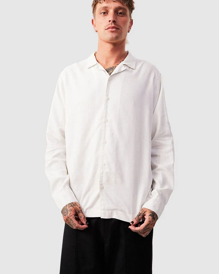 Critical Hemp Cuban Longsleeve Shirt