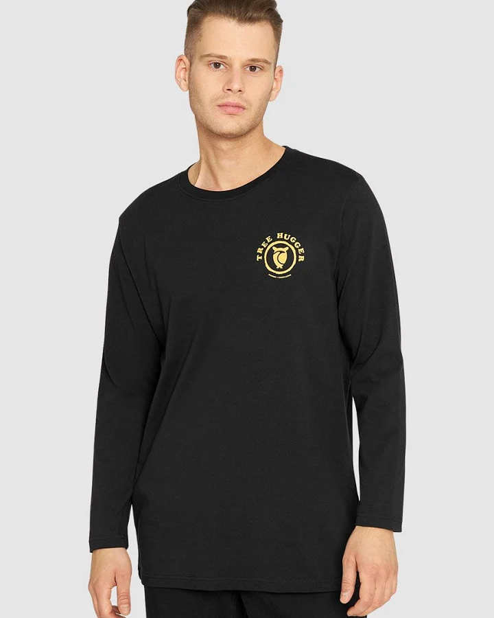 Long Sleeve Heavy Single With Urskog Front And Back Print