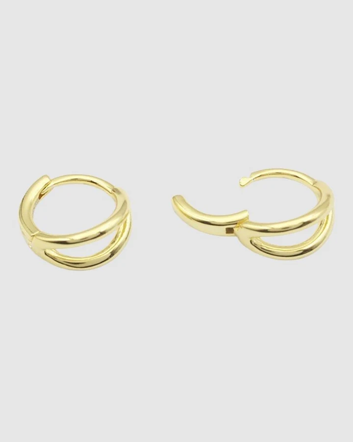 Kreole Hinged Hoop Double