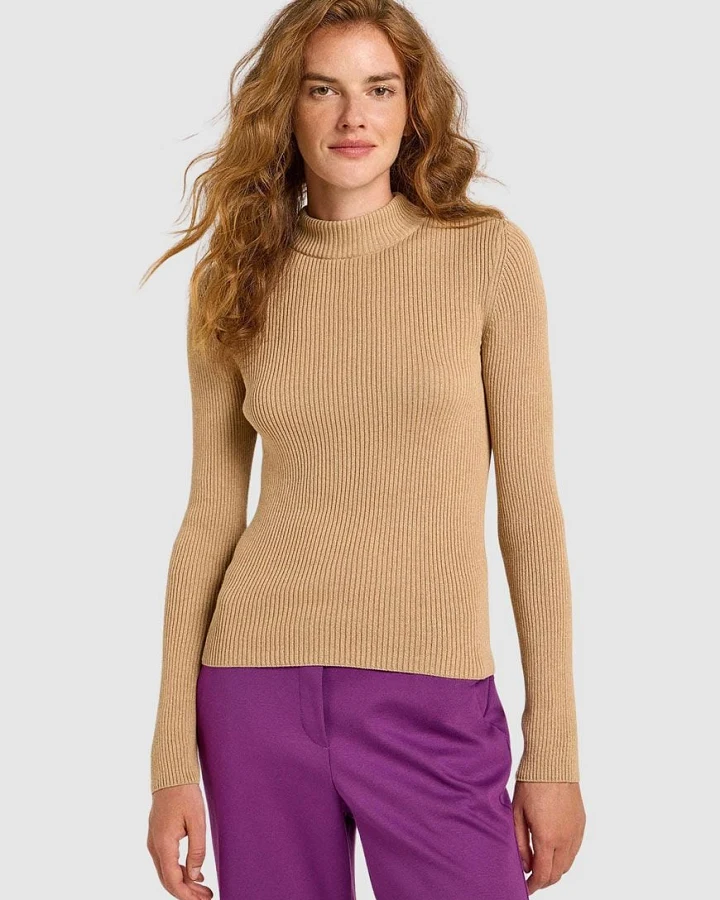 Stehkragenpullover