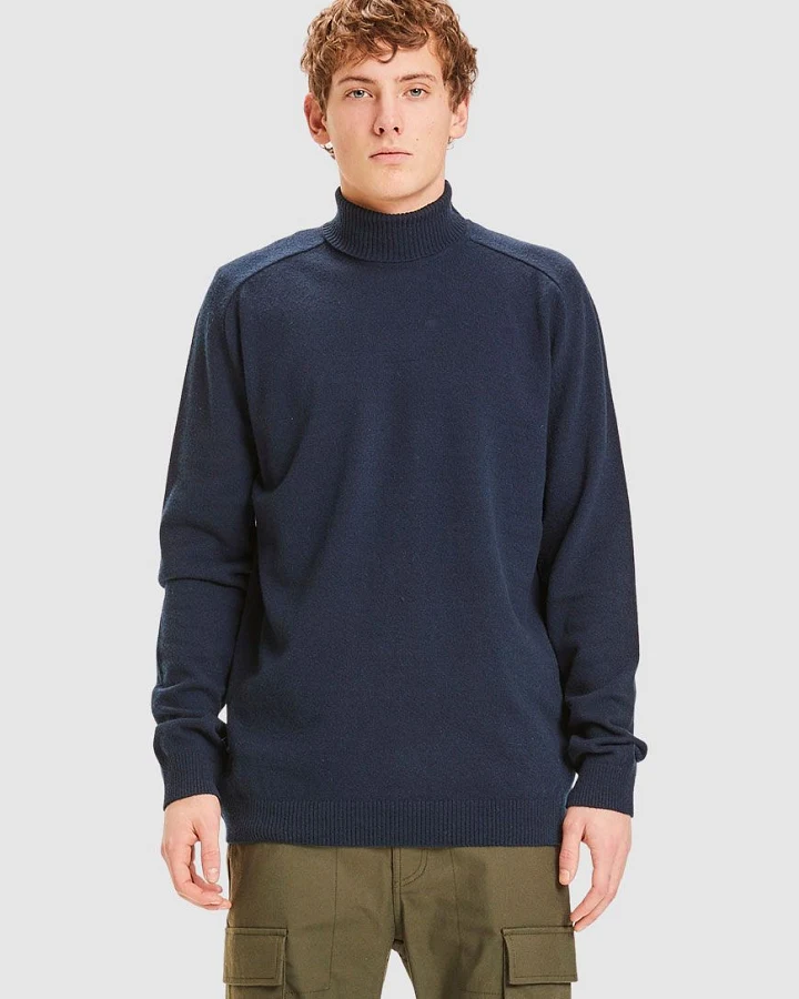 Roll Neck Wool Knit