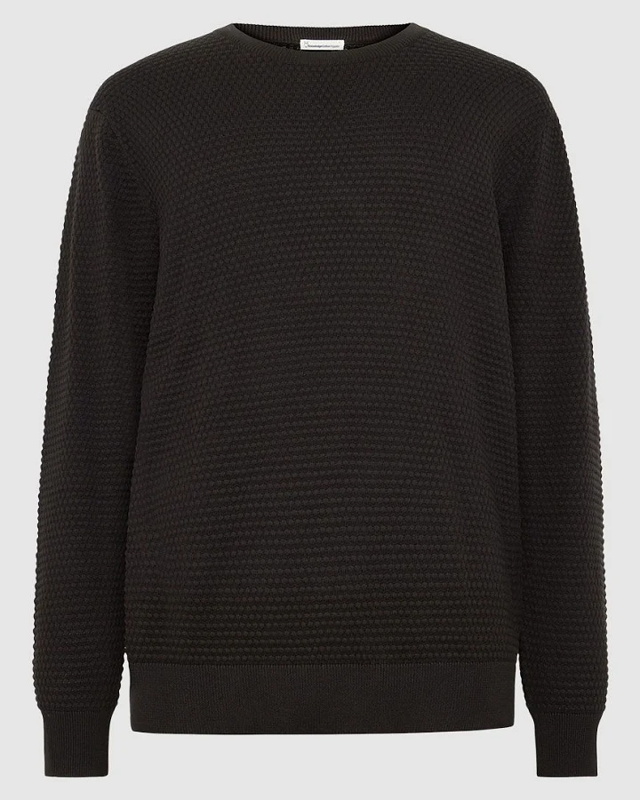 Vagn Regular Bubble Knit Crew Neck