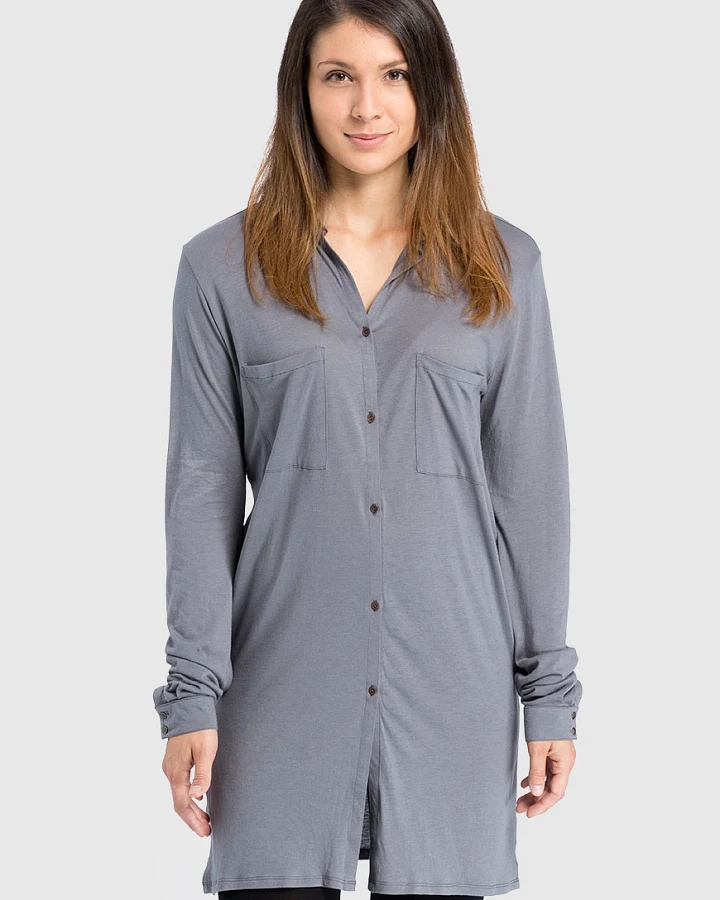 Long Blouse City Grey