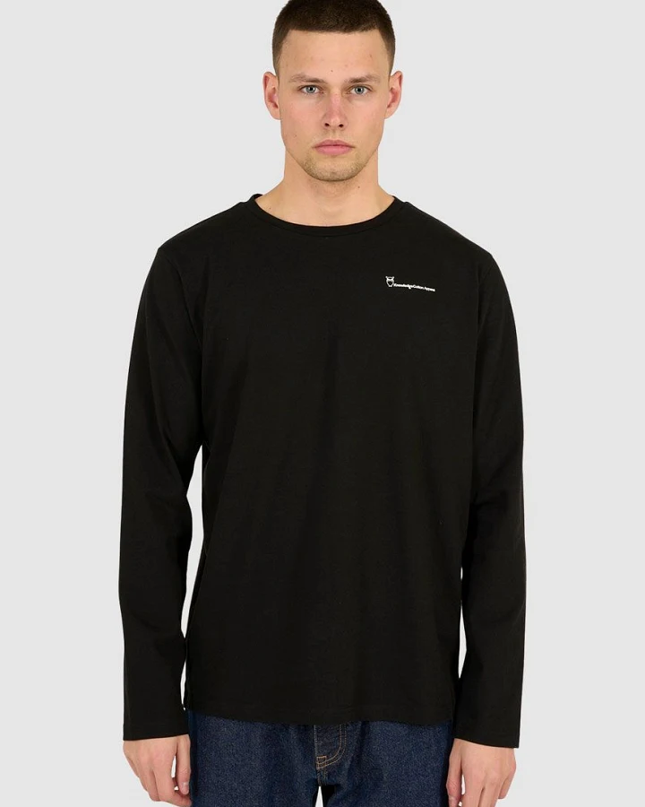 Knowledge Back Print Long Sleeve T-Shirt