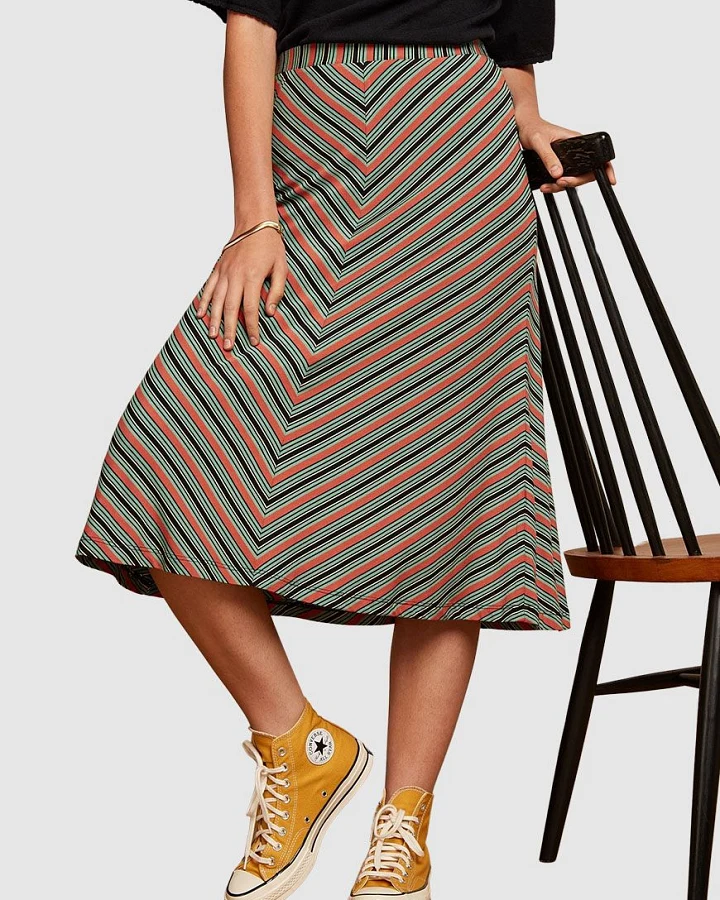Juno Skirt Castillo Stripe