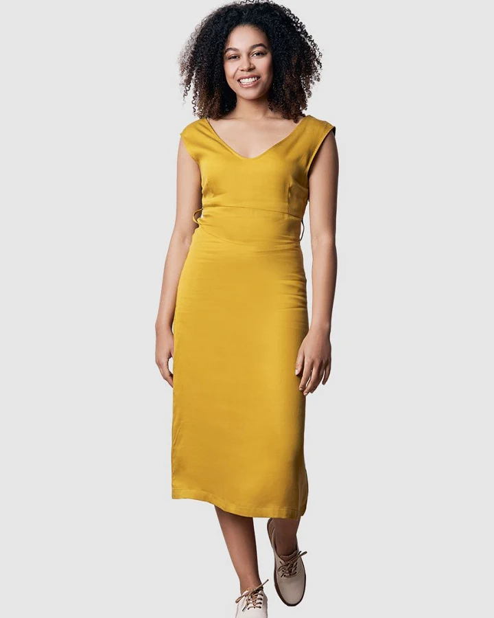Light-Breeze Lyocell Kleid