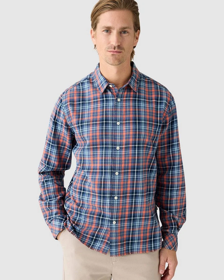 Regular Fit Small Checked Flannel Shirt