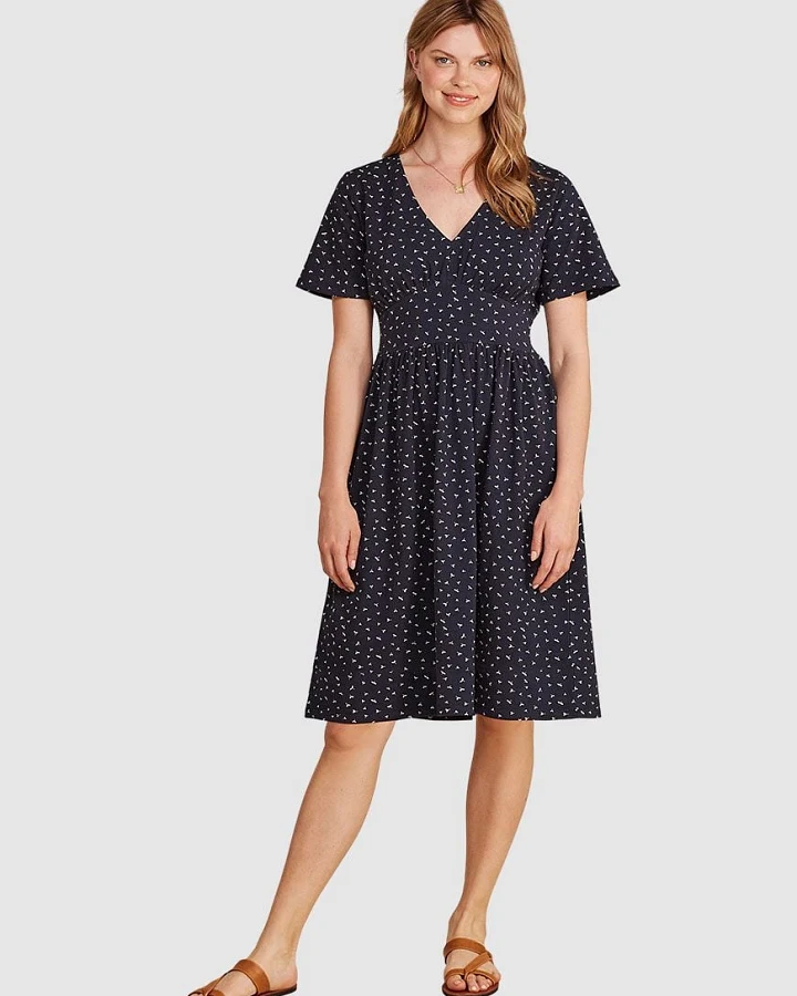 Carissa Seed Print Dress