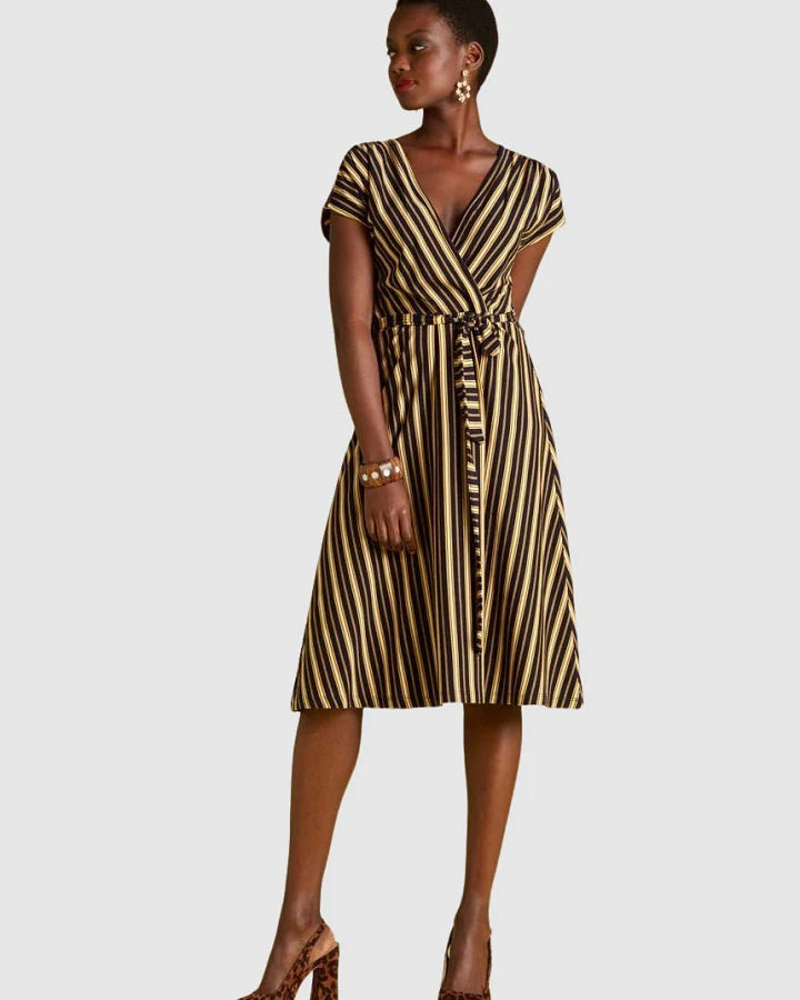 Abigail Dress Gonzalez Stripe