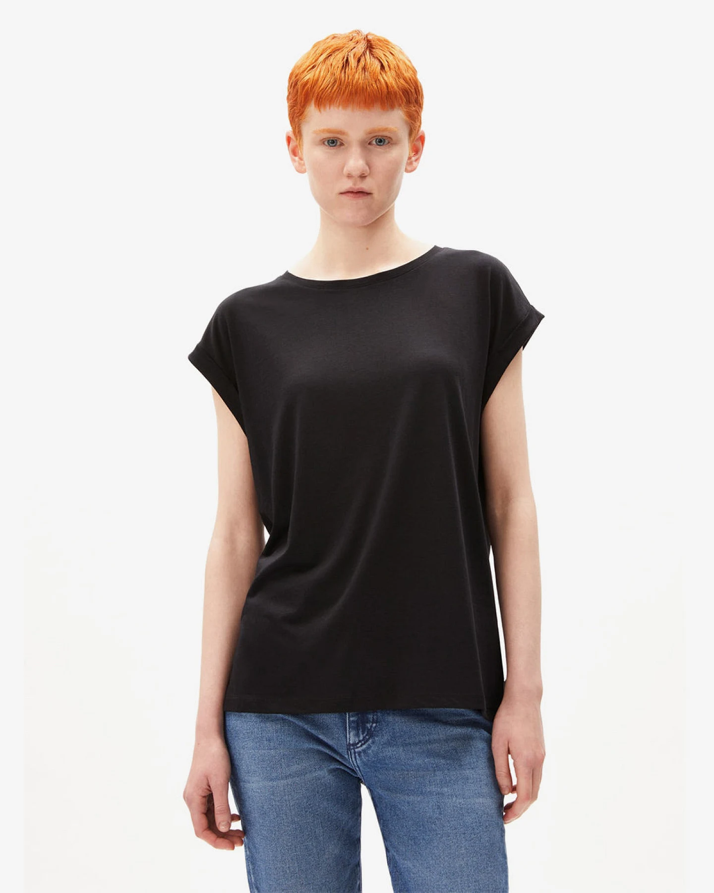 Armedangels T-Shirt JILAANA - Black S – Ansicht 2