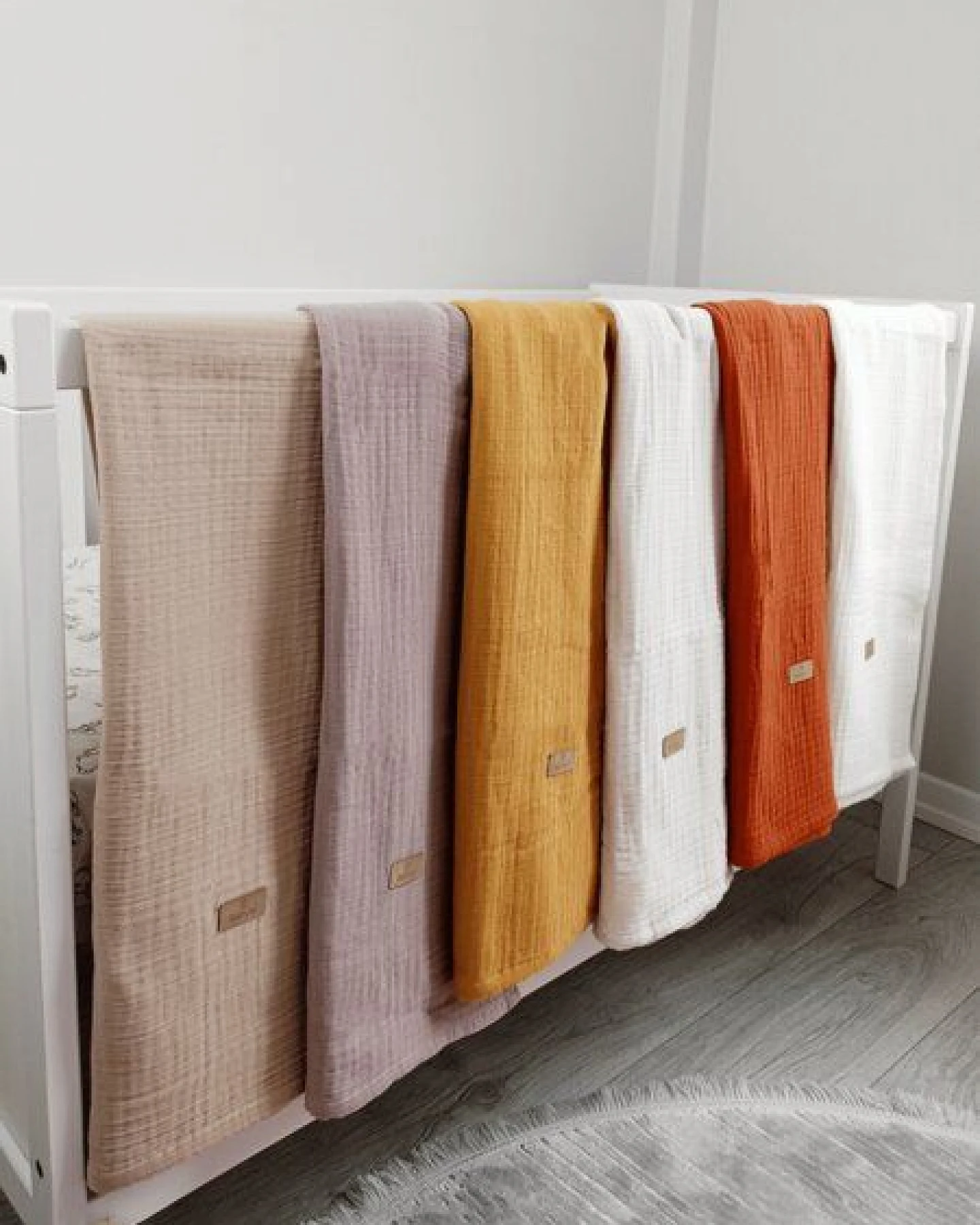 bistyle Babydecke Musselin-Decke 4 lagig 120x120, Weiche & Atmungsaktive Decke für Babys – Ansicht 2