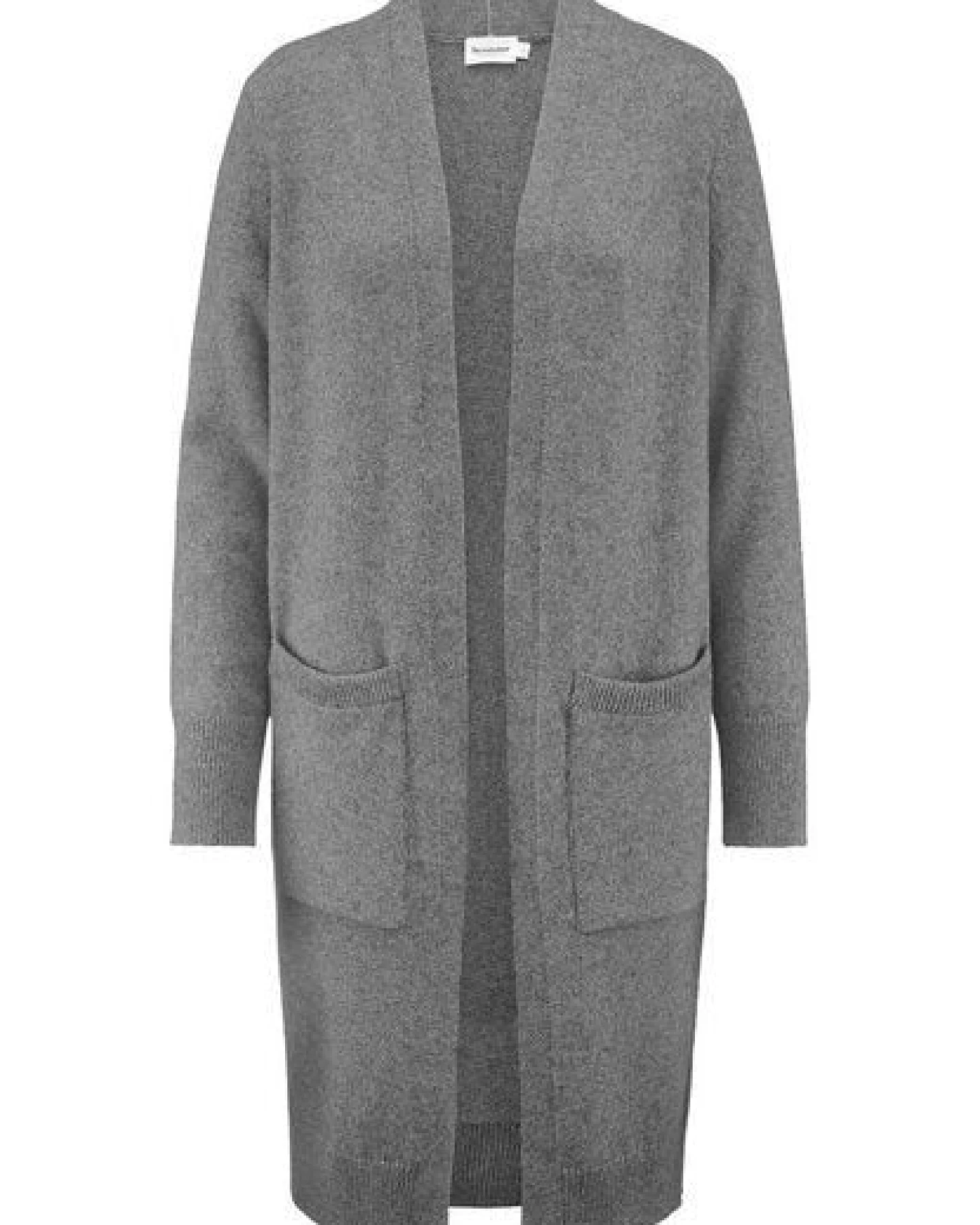 hessnatur Strick Jacke Relaxed aus Bio-Schurwolle mit Bio-Baumwolle – Ansicht 3