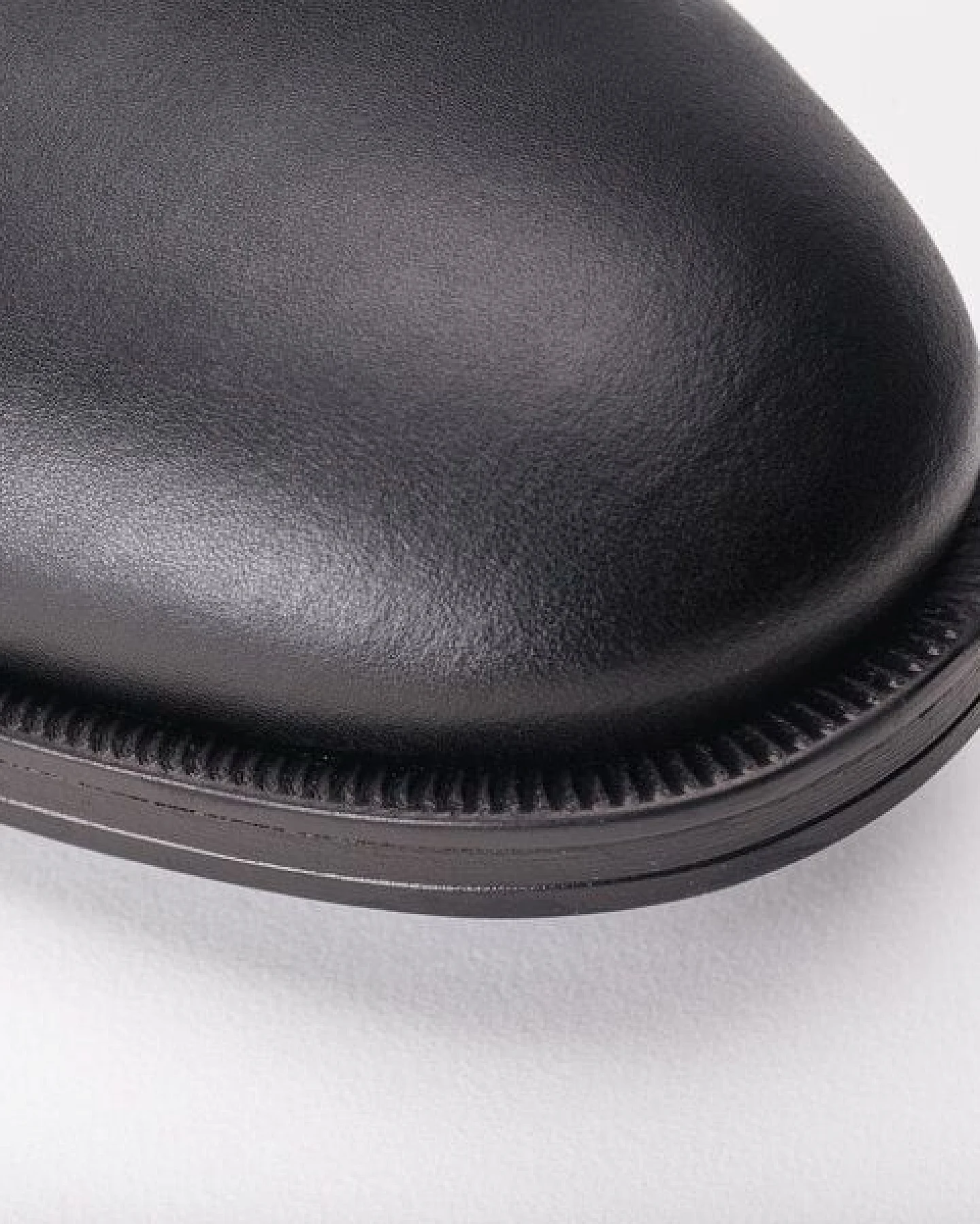 Nae Vegan Shoes NAE Mikel Black- vegane Blucher- Schuhe mit runder Fußspitze – Ansicht 4