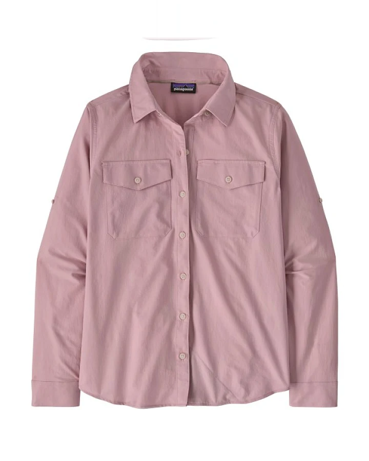 Patagonia - Women's L/S Self Guided Sun Shirt - Hemd Gr S rosa