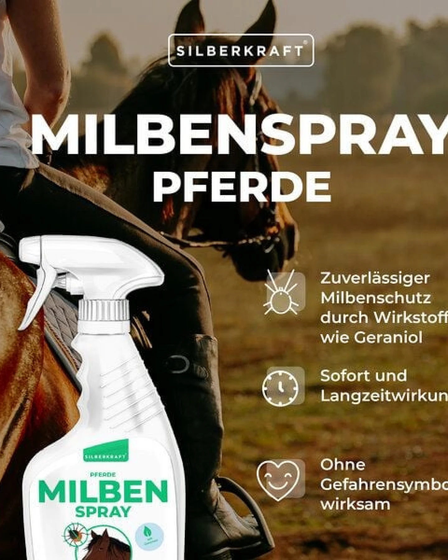 Silberkraft Milbenspray Pferde – Ansicht 2