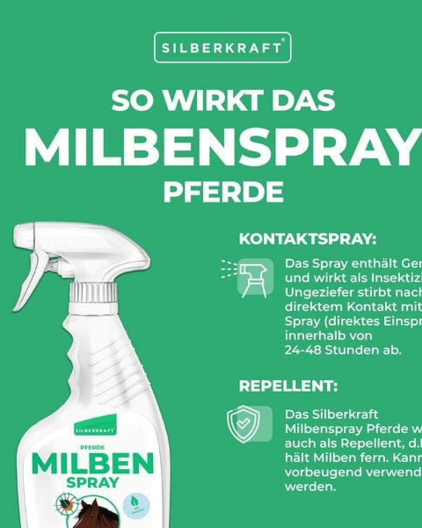 Silberkraft Milbenspray Pferde – Ansicht 3