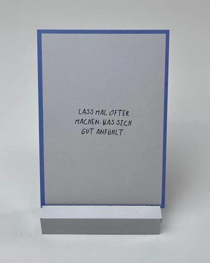 postkarte ettics STUDIO - lass mal öfter machen...