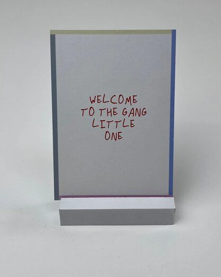 postkarte ettics STUDIO - welcome to the gang