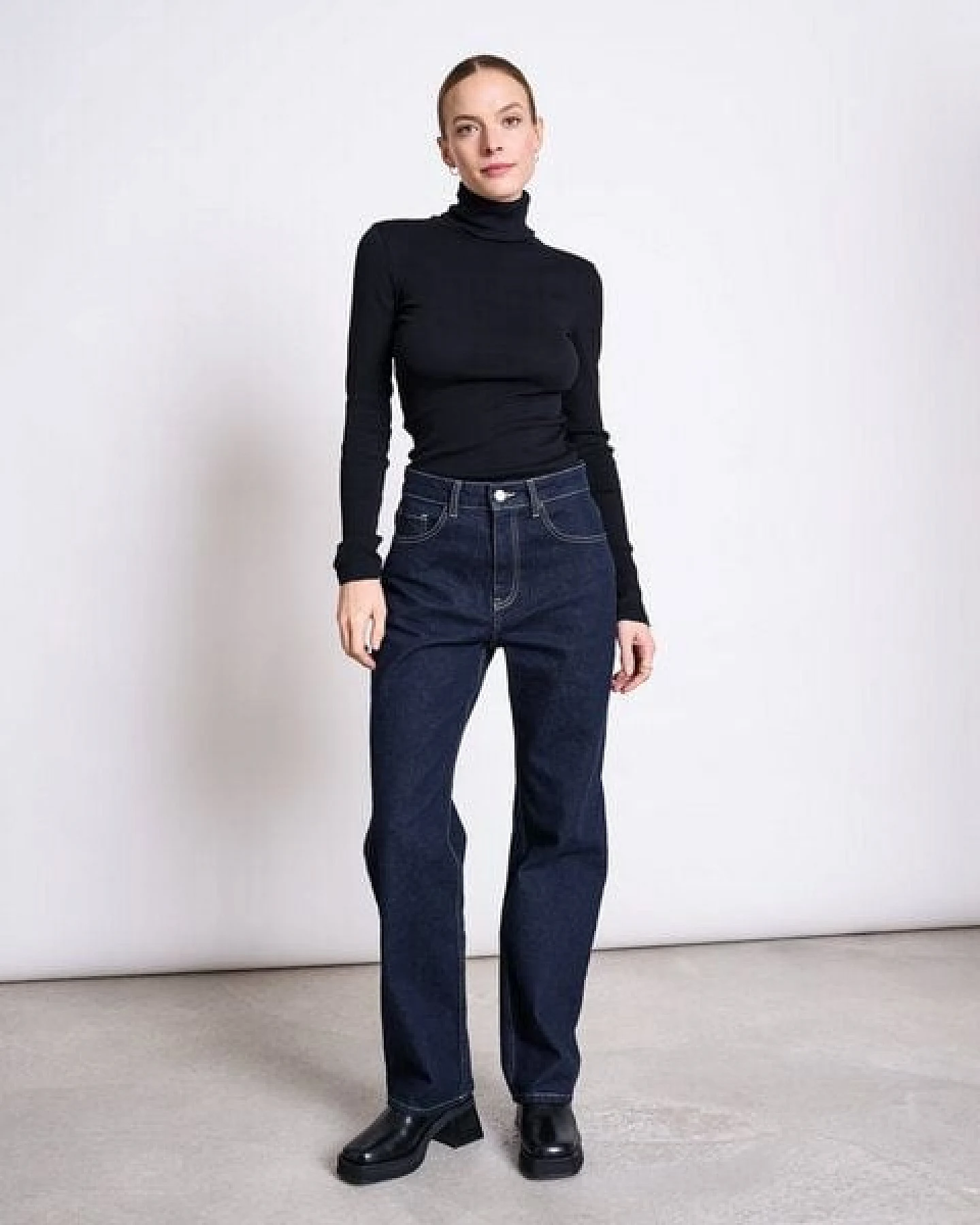 JAN N JUNE STRAIGHT LEG HIGHWAIST JEANS VILCA GOTS – Ansicht 2