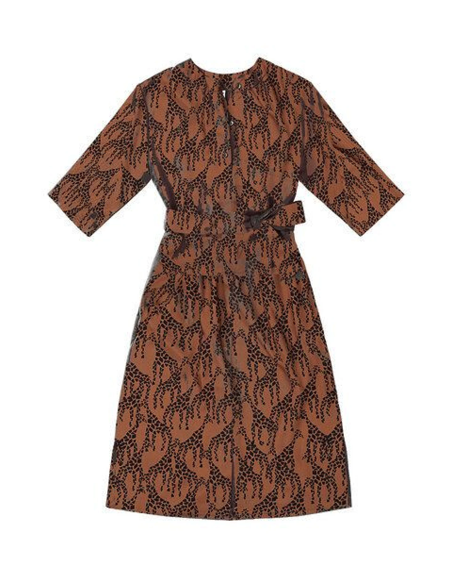 WiDDA berlin Hemdblusenkleid mit Giraffenprint aus ECOVERO® – Ansicht 3