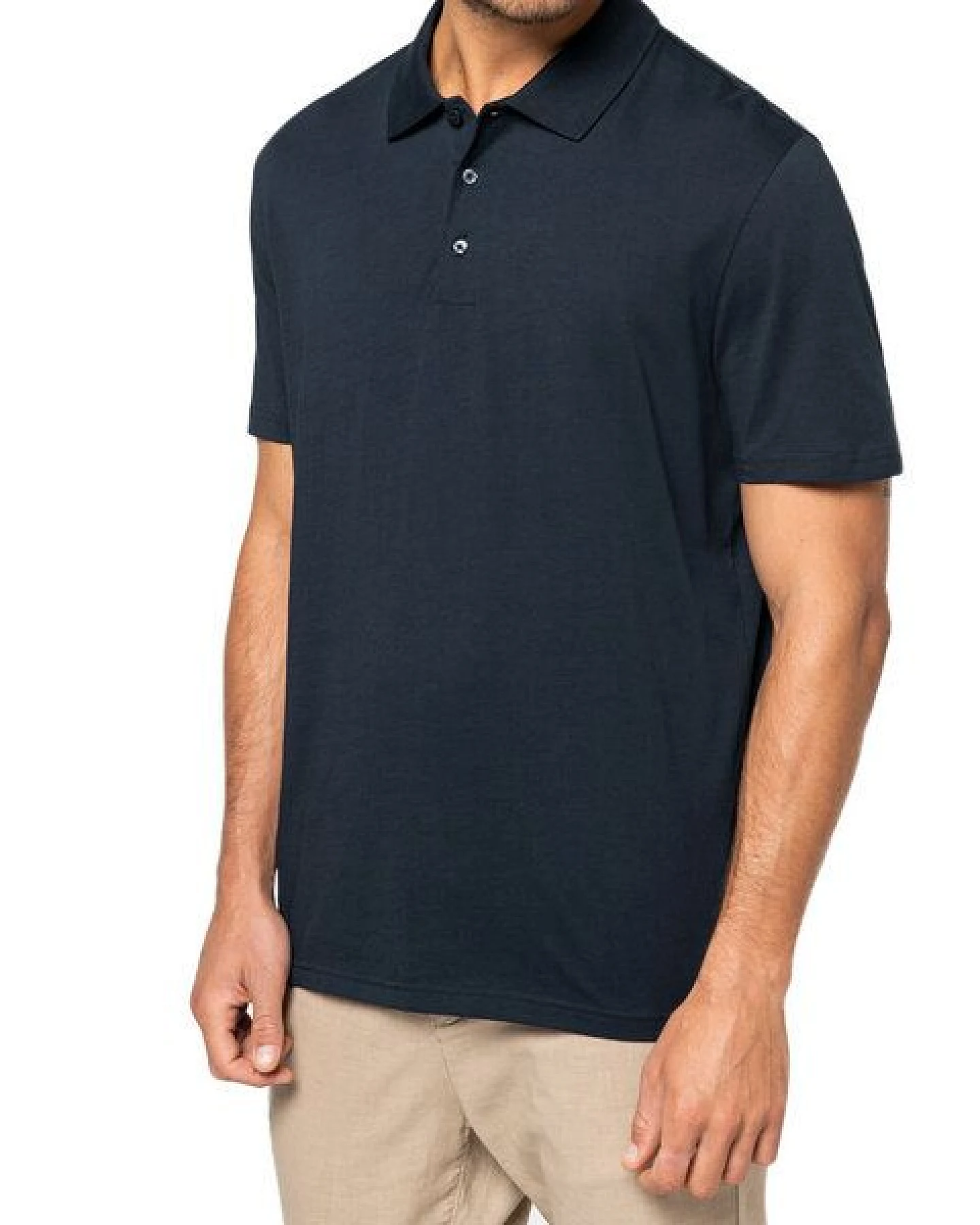 YTWOO Organic Classic Herren Poloshirt aus reiner Bio-Baumwolle – Ansicht 2