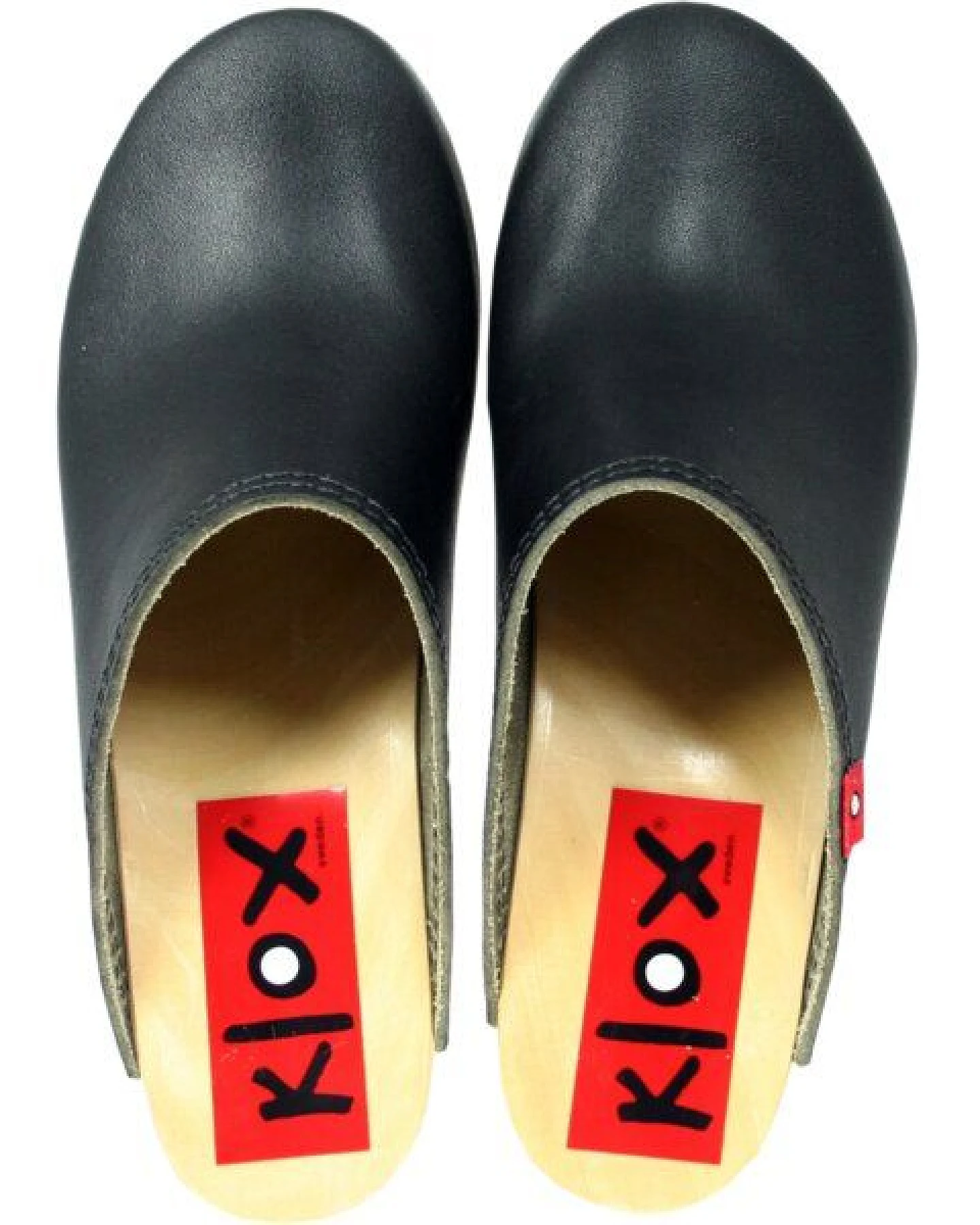 Klox New York - High Heel Holzclog mit pflanzlich gegerbtem Leder – Ansicht 3