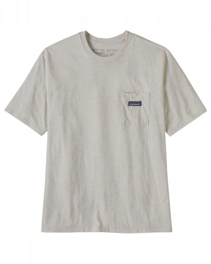 Patagonia - Regenerative Cotton Lightweight Pocket Tee - T-Shirt Gr M grau