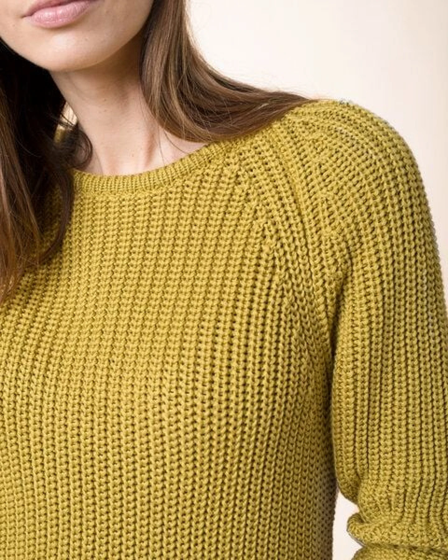 Alma & Lovis Pullover in Patentstrick aus Bio-Baumwolle "Patent Pulli" – Ansicht 2