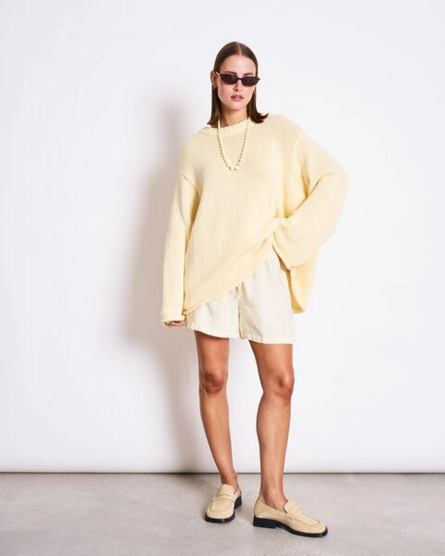JAN N JUNE Strickpullover SONA aus Bio-Baumwolle GOTS – Ansicht 2